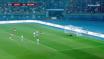 هدف مصطفى محمد في شباك بلجيكا