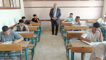 امتحانات الشهادة الإعدادية ببني سويف 